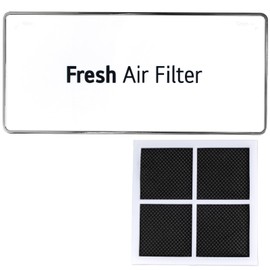 MCR66849208 MCR66849219 Refrigerator Filter Cover Decor Replacement for LG Air Filter Cover, with 1pack LT120F Refrigerator Air Filter, Replace 4957379 AP6892370 PS12085698 EAP12085698 ACW75477501