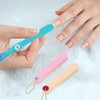 Healvian 4pcs Nano Glass Nail Files for Women Double-sided Manicure