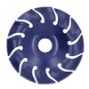 Angle Grinder Wheel Manganese Steel Dark Blue 0.9in Woodworking Grinding