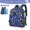 FlowFly Kids Backpack for Toddler Boys Girls, Simple Lightweight Bookbag