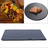 ACKEIVTO Large Slate Cheese Board 12" x 16" Cheese Platter