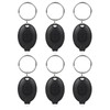 Uaimvie 6 PCS LED Keychain Flashlight Mini Keychain Light Ultra