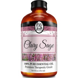 8oz Bulk Clary Sage Essential Oil – Therapeutic Grade – Pure & Natural Clary Sage Oil