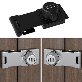 No-Drill Drawer Anti-Theft Password Lock - Small Silver Small-Silver