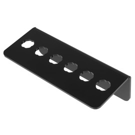 PACKOVE hairdressing stand cubby storage shelf clear wall mounted shear holder scissor holder desktop stand scissor rack wall organizer hairdressing tool Acrylic cosmetic