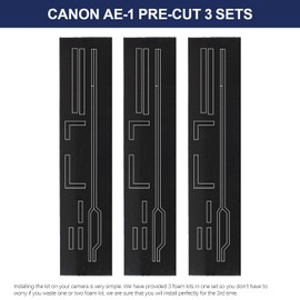 eTone PreCut Light Seal Foam Sponge Kit Repair for Canon AE-1/AE-1 Program Film Camera
