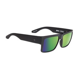 Spy Optic Cyrus Sunglasses - Matte Black Polarized Happy