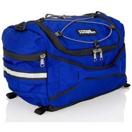Chase Harper USA 4200 Hideaway Tail Trunk - Water-Resistant, Tear-Resistant, Industrial Grade Ballistic Nylon with Adjustable Strap Mounting System for Universal Fit - Blue