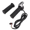 1 Pair Handlebar Throttle Grip Universal LED Display Wire Twist
