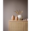 Cooee Design Ceramic Bonbonniere in Café au Lait-Shell, Handmade, Dimensions: