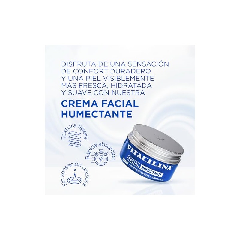Vitacilina Crema Facial Humectante 100g