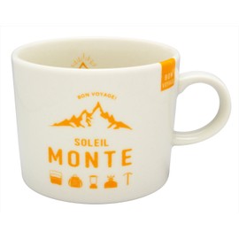 かじゅあるらいふ(Kakuni) マグカップ オレンジ 320ml 美濃焼 ハイキング マグ K12194