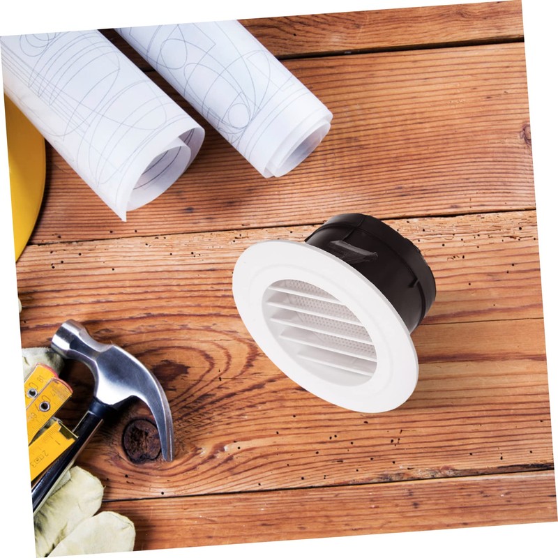 Gadpiparty Round Air Vent Cover Adjustable Soffit Vent for Indoor
