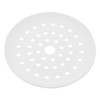 YARDWE Ceramic Steamer Plate Vegetable Steamer Dish Dumpling Plates Tray