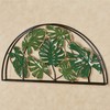 Touch of Class Tropic Monstera Leaves Arched Wall Art -