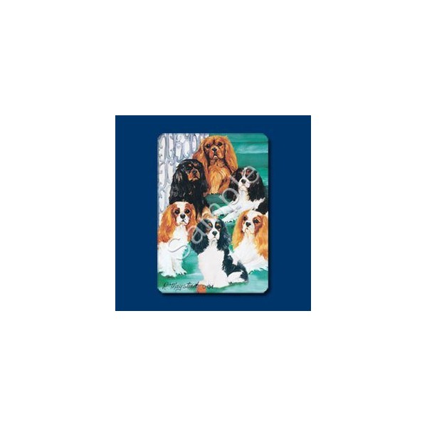 Best Friends by Ruth Maystead Cavalier King Charles Spaniel Playing