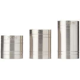 Beamount THIM3 Thimble Bar Measures Bundle Set, Stainless Steel, Silver, 10 x 10 x 5 cm