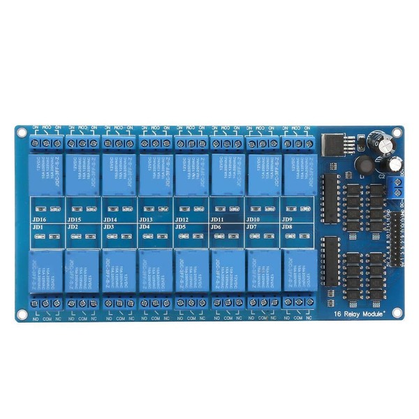Relay Module 16 Channel 12V Relay Module Interface Control Board