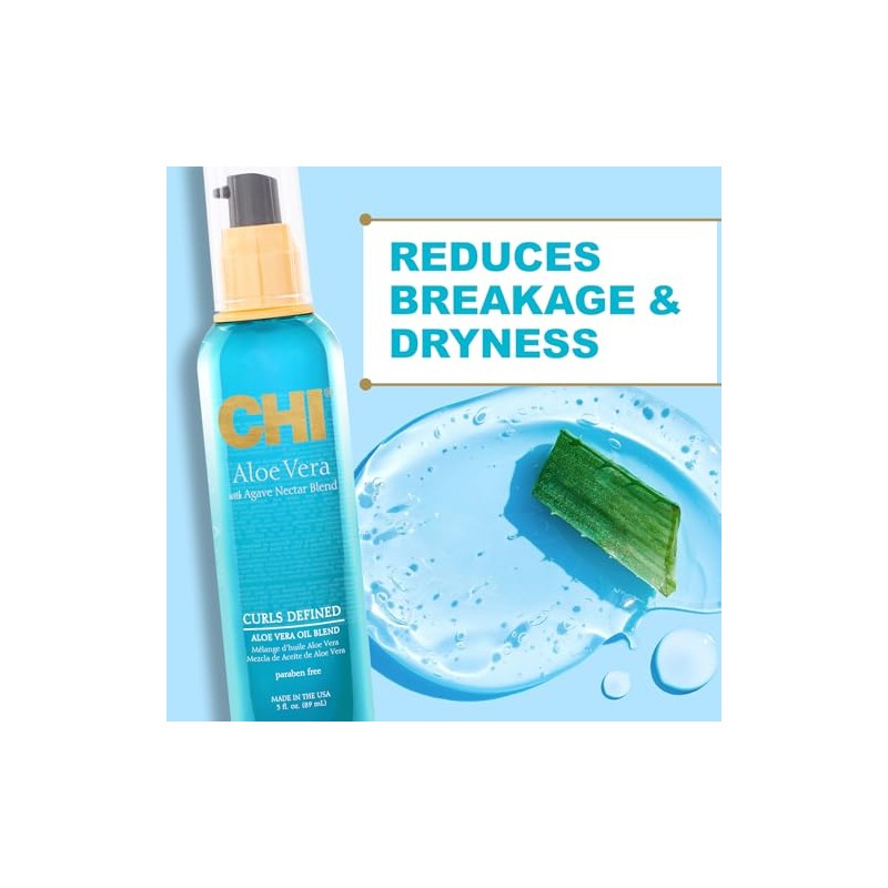 CHI Aceite de aloe vera – libre de sulfato, parabenos