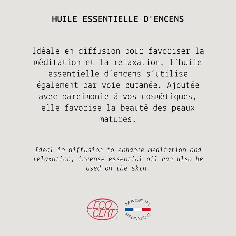 Frankincense Organic Essential Oil - MY COSMETIK - 30 ml