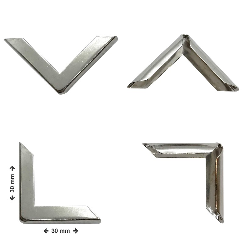 Gobrecht & Ulrich Book-Style Metal Cover 30 x 30 x