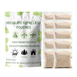 Furiseng|Natural Mosquito Repellent Outdoor Patio (10 Pack),Long-Lasting 60-Day Protection, DEET-Free & Family Safe,Indoor & Outdoor Use,Mosquito Repellent for Yard, Patio, Camping & Travel