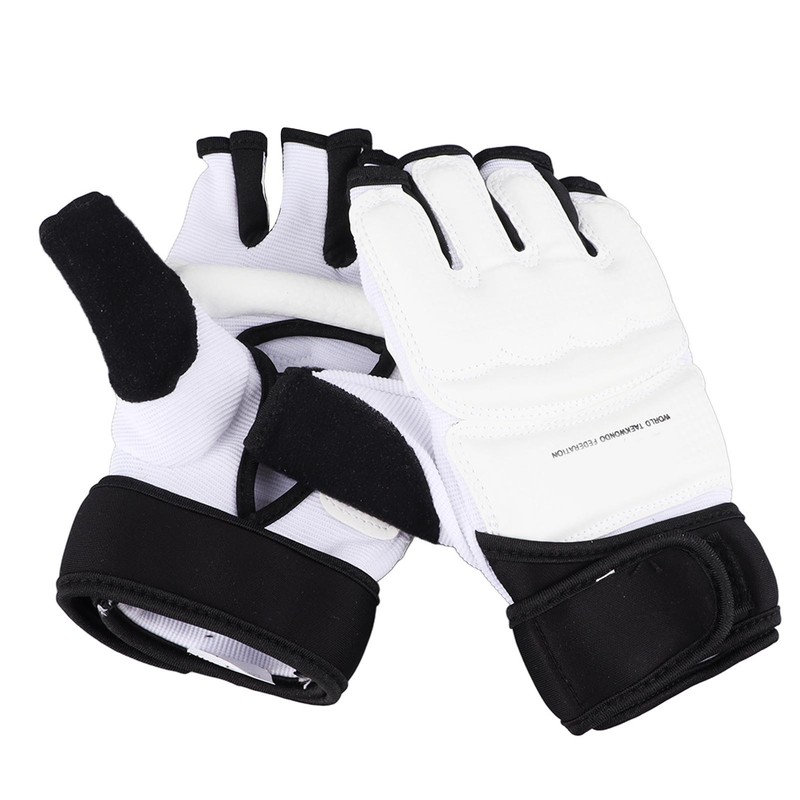 Half Finger Boxing Gloves Adjustable Comfortable for Kickboxing Fighting Punching