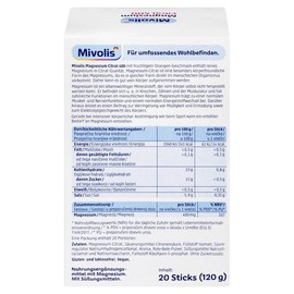 디엠 Mivolis 미볼리스 마그네슘-구연산 과립 120g DM Mivolis Magnesium-Citrate Granules 120g