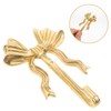 Gadpiparty Gold Bow Hooks, Gold Wall Hooks, Bow-Shaped Wall Hook,