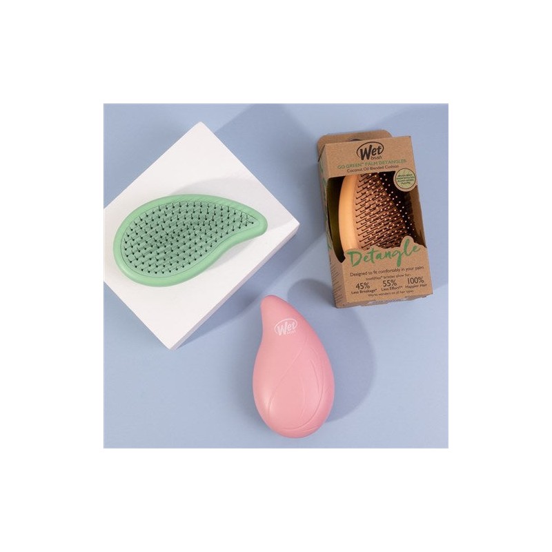 WetBrush Go Green Oil Infused Palm - Pink