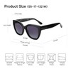 ZENOTTIC Polarized CatEye Sunglasses Women: Oversized Square Sunglasses for Woman