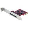 StarTech.com 2 Port SATA 6 Gbps PCI Express eSATA Controller
