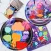 BZQCPLX 61pcs Inside Party Tableware, Inside Party Decorations Including Inside