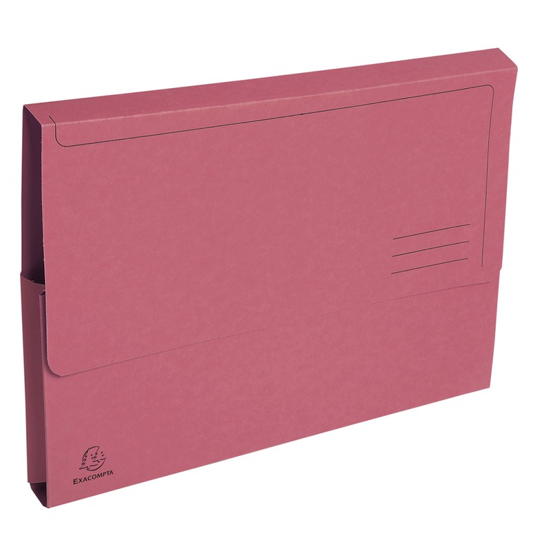 Exacompta Forever 46970E Recycled File Folders with Flap for DIN