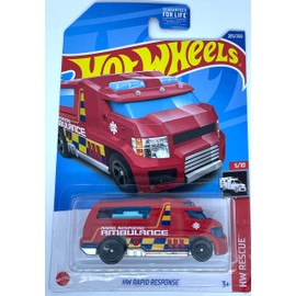 Hot Wheels 2022 - HW Rapid Response - HW Rescue 5/10 [red] 205/250