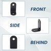 Biqing 2PCS LED Light Bar Side Mounting Brackets Universal Double