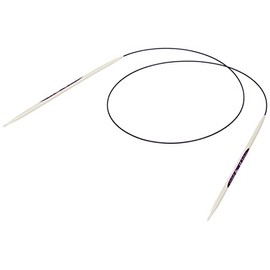 Prym Circular Knitting Pins/Needles, Ergonomic Design, 4mm x 80cm Length, High-performance Synthetic Material Multi-Colour, 17 x 3 x 1 cm