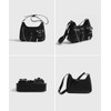 Miniministore Women's Shoulder Bag, Multi-Pocket Shoulder Bag, With Chain, Stylish,
