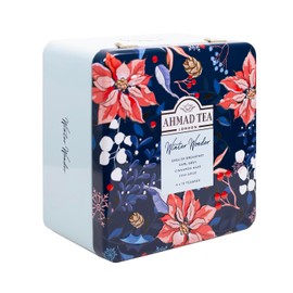 Ahmad Tea Winter Wonder Tea Gift Assortment Caddy, our most popular winter tea blends, 40 total teabags