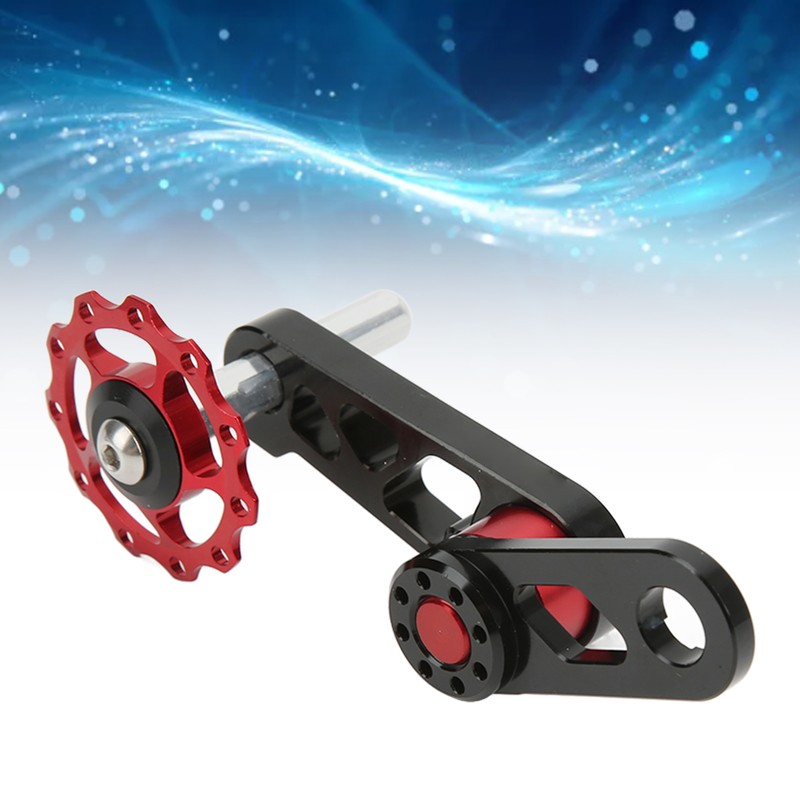 Single Speed Chain Tensioner Aluminum Alloy Folding Bike Chain Stabilizer