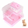 ZJchao Large Space High Chassis Design 2 Tier Hamster Cage