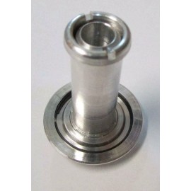 V & W Optics 290 Degree Wide Angle Peephole Door Viewer Scope Silver Metal