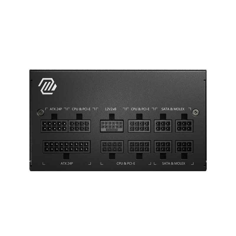 MSI MAG A850GL PCIE5 Power Supply ATX 80 Plus Gold-certified
