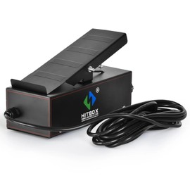 HITBOX TIG Welder Foot Pedal, 5-Pin 10 Feet Cable Remote Amp Control TIG Welding Foot Pedal Only for HITBOX HBT250P TIG Welding Machine