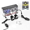 Mulcort Universal 12V Mini Projector Lens Led Headlihgt Fog Driving