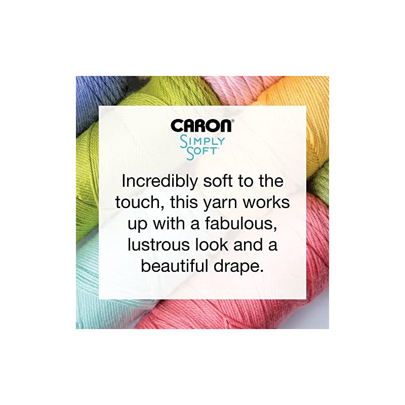 Caron Simply Soft Woodland Heather - Paquete de 3 hilos