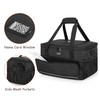 Trunab Reusable 8 Cups Drink Carrier for Delivery with Adjustable