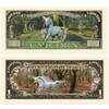 American Art Classics Unicorn Million Dollar Bill with Bill Protector