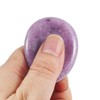 Ladeukoi Crystal Thumb Worry Stone, Hand Carved Healing Crystal Tear
