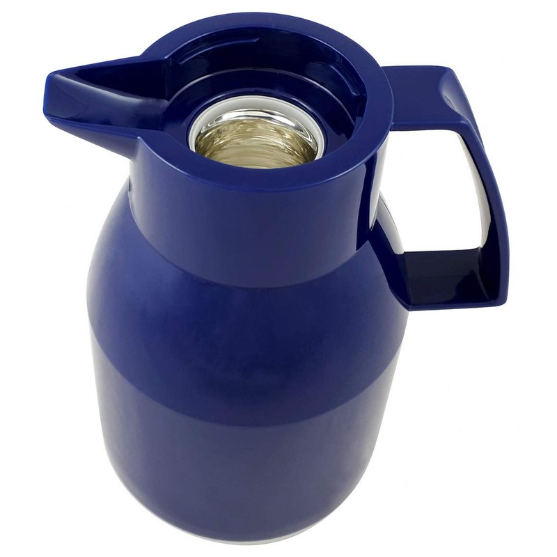 Helios Helios_2744-008 Thermoskannen , Dunkelblau, 1,0 Liter, Blau